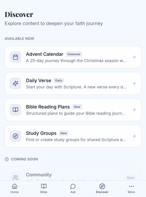 Discover Page