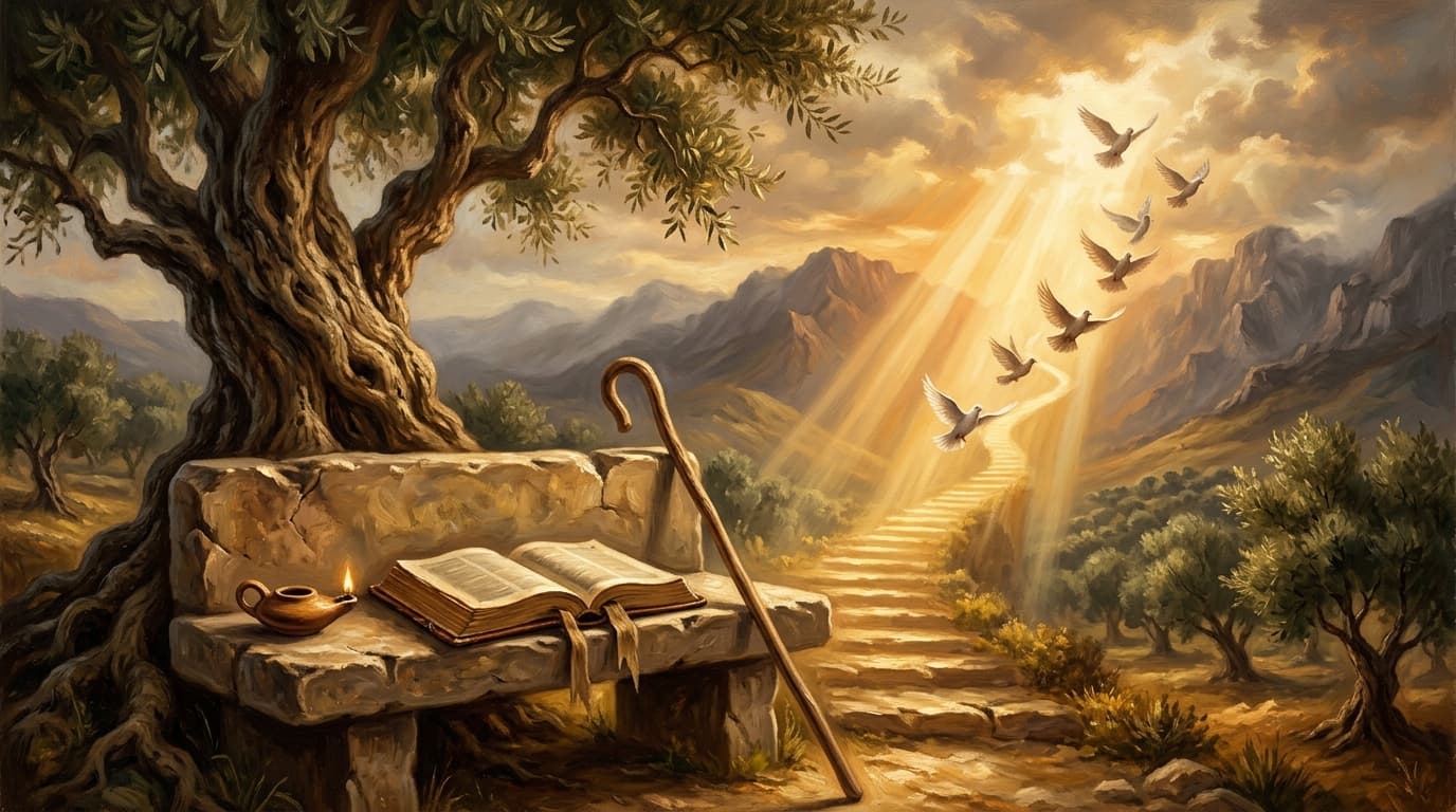 Illustration for "Understanding the Ascension Day and its significance" — warm, painterly scene inspired by the article's themes