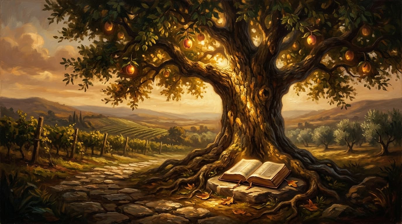 Illustration for "Wisdom in the Christian life: Meaning, context, and common misunderstandings" — warm, painterly scene inspired by the article's themes
